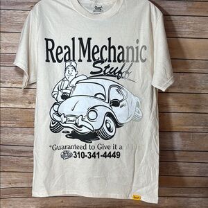 NWOT Donut Real Mechanic graphic tee